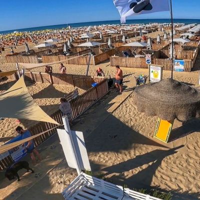 Aree recintate per cani in spiaggia il vantaggio del Bagno 81 Rimini